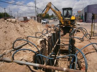 Deso obra esgoto divulgacao