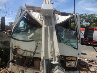 batida caminhao divulgacao