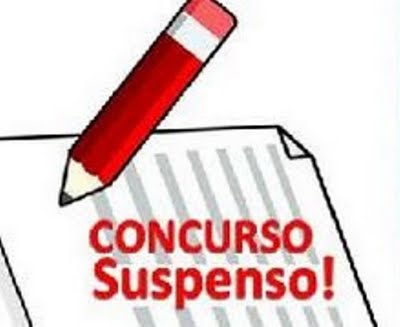 concurso suspenso