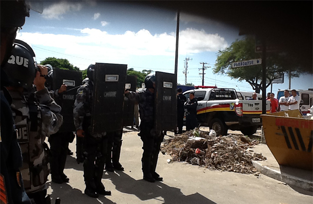 Internos fogem do Cenam e um adolescente fica gravemente ferido