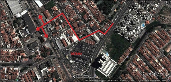 Tráfego no  Viaduto do Detran será alterado