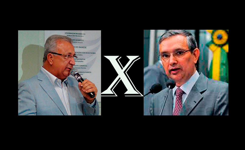 Governador Jackson chama senador Eduardo Amorim de preguiçoso e o manda tomar juízo