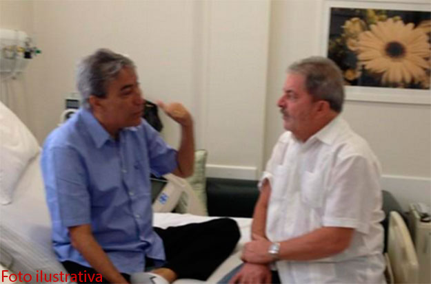 Governador Marcelo Déda recebe visita de Lula e conversa sobre diversos assuntos