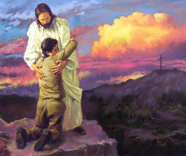 Cobriu-me com o manto de justiça ” MEU JESUS”