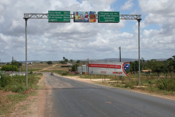 Restauração da rodovia Tobias Barreto/Itabaianinha está em fase final