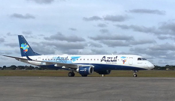 Piloto da “Azul  Linhas Aéreas” evita tragédia no Aeroporto de Aracaju ( VEJA O VÍDEO)