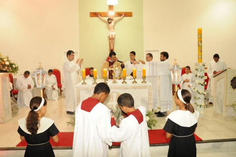Festa de São Marcos Evangelista é celebrada com procissão e missa