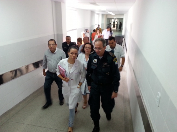 Fundação hospitalar e Polícia Militar debatem plano de segurança do Huse