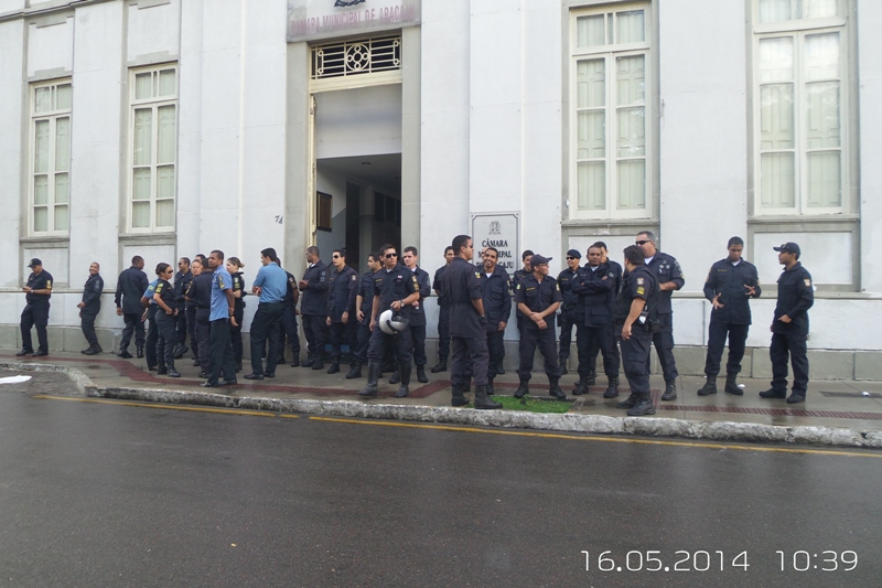 Guardas Municipais ameaçam boicotar segurança do Forró Caju