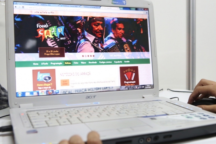 Segue aberto o credenciamento para cobertura do Forró Caju 2014