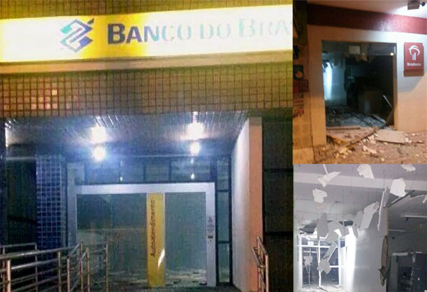Bandidos explodem agências bancárias no interior de Sergipe