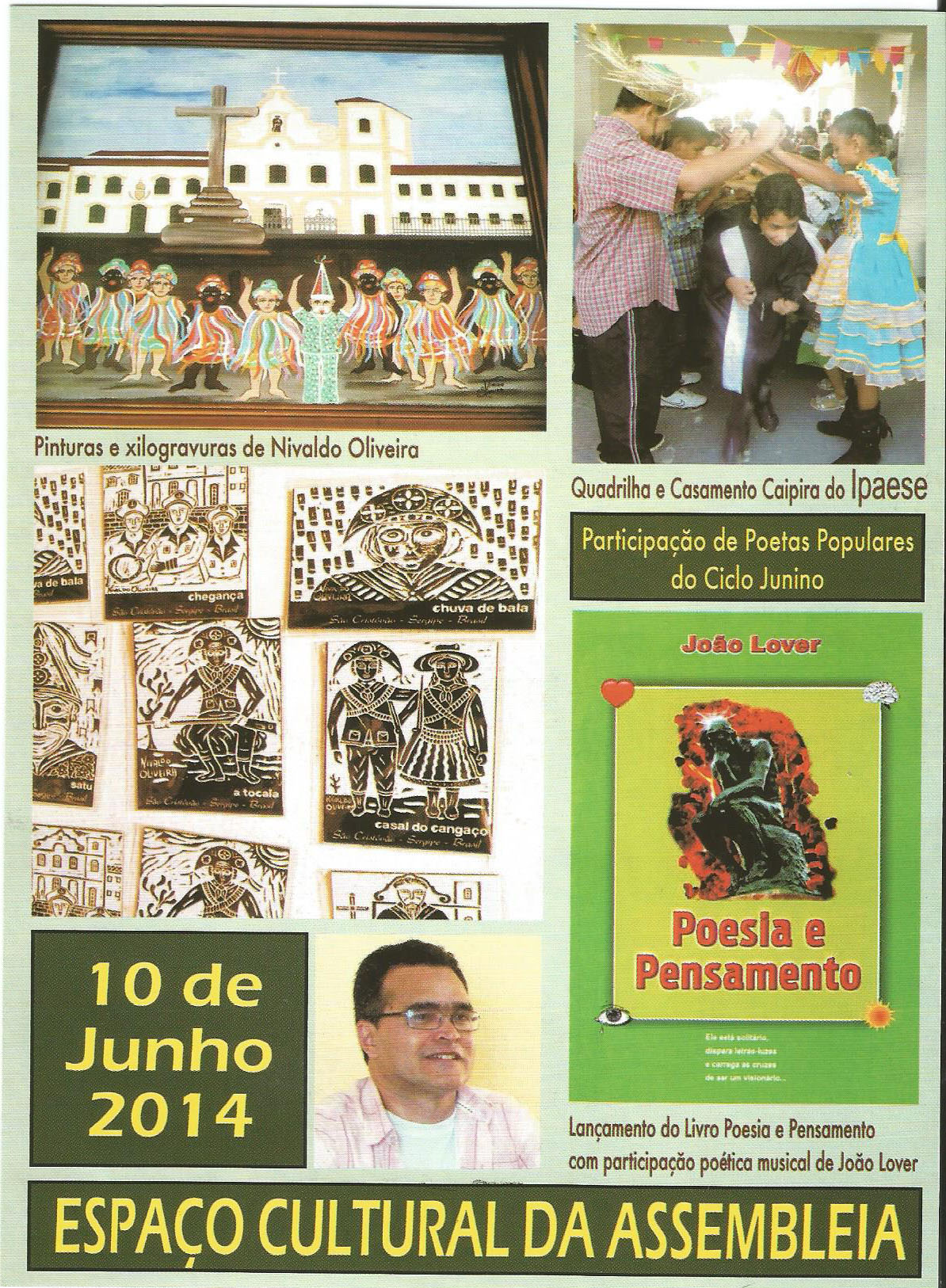 Programação do Espaço Cultural da ALESE será aberta nesta terça