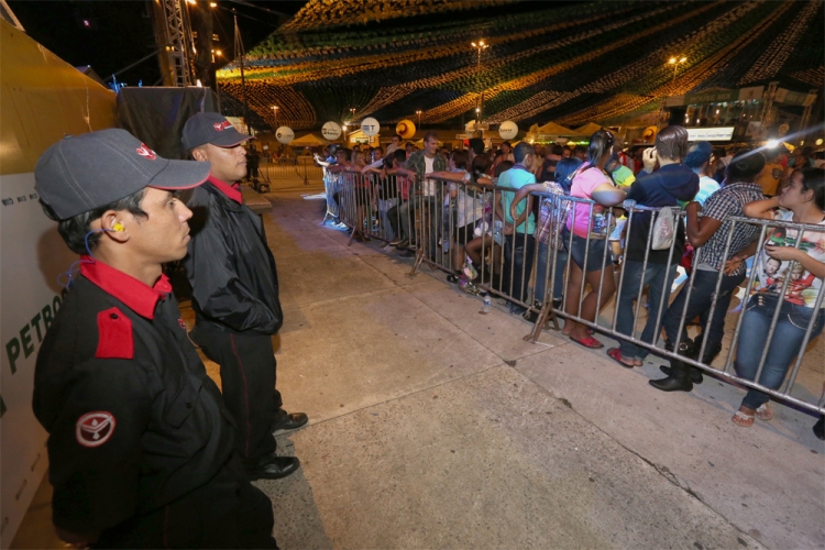 Ordem e segurança são garantidas no Forró Caju 2014