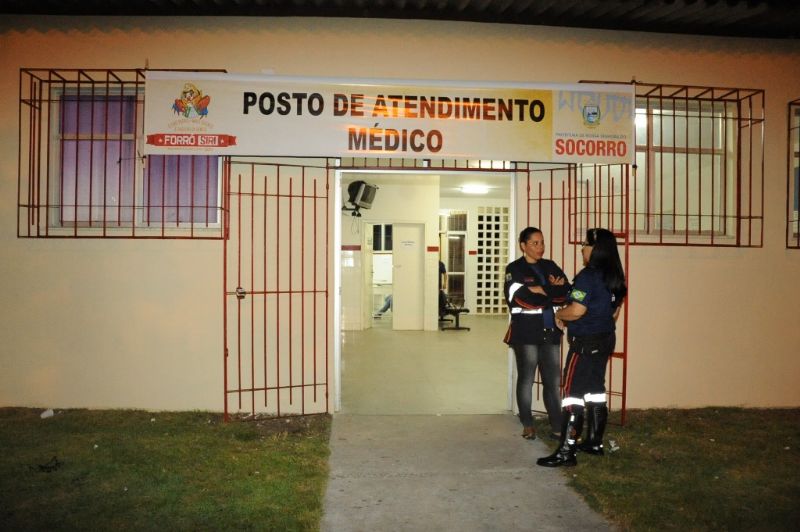 Forró Siri conta com estrutura de mini-hospital montada pela prefeitura