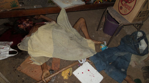 Idoso é assassinado e tem o pênis decepado