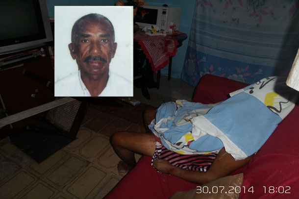 Homem que matou ex-companheira a pauladas e facadas tenta se matar dentro da delegacia