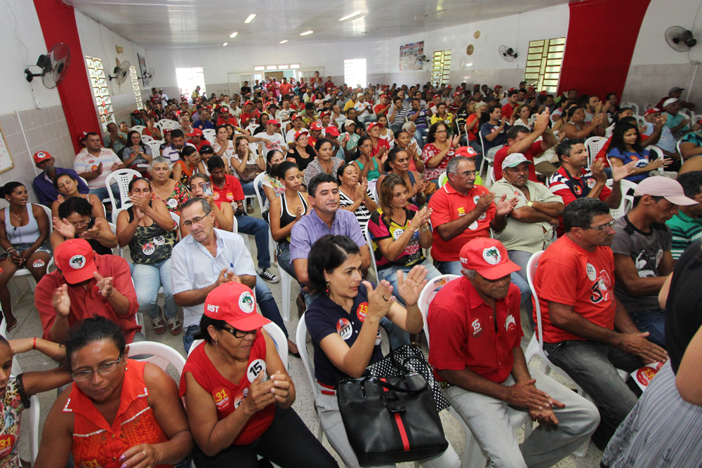 MST reafirma apoio a candidatura de Rogério e Jackson Barreto