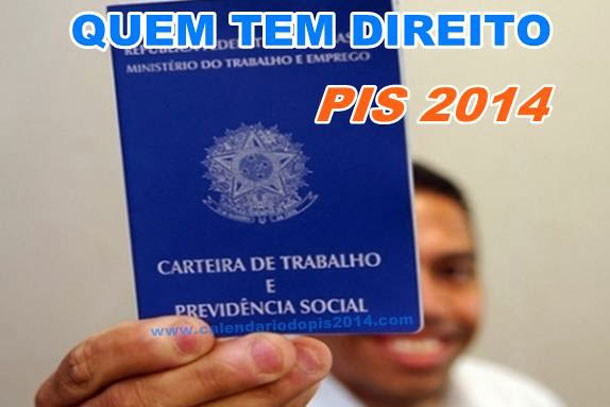 Calendário do  PIS