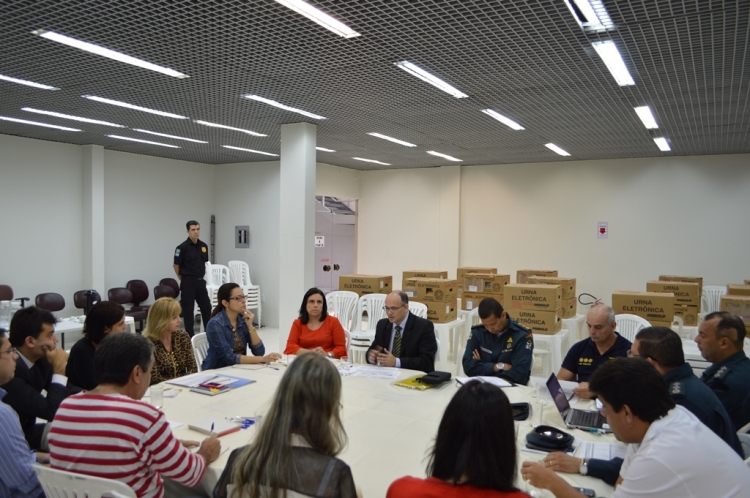Guarda Municipal alinha ações com o TRE/SE para as eleições de 2014
