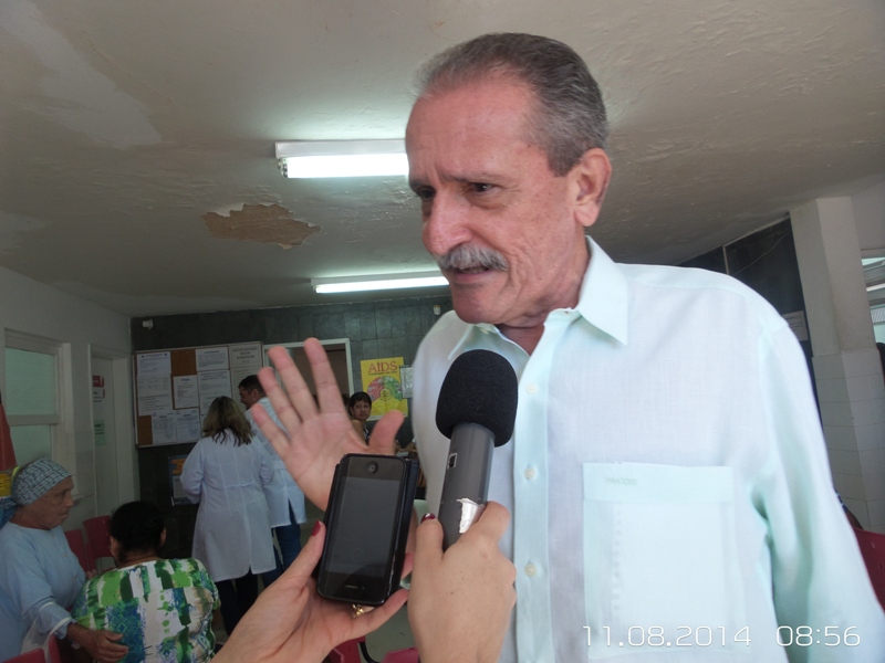 “Resolver definitivamente os problemas da Saúde, nós não vamos, mas podemos melhorar”, afirma Machado