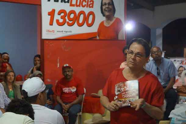 Ana lúcia explica como se faz Política