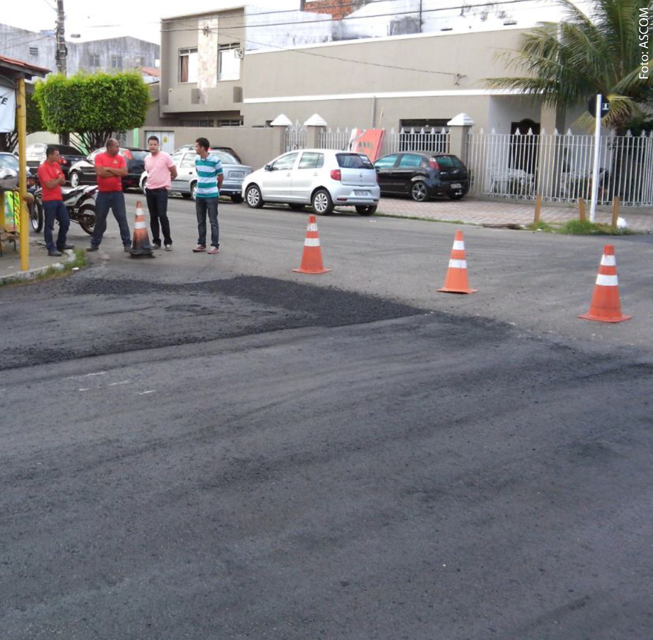 Através de intervenção de Anderson de Tuca, Siqueira Campos vira canteiro de obras