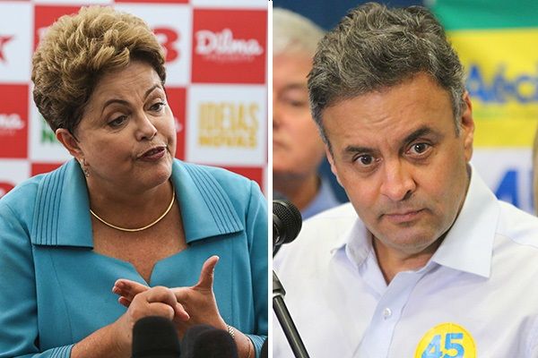 Dilma e Aércio se enfrentam nesta terça-feira na TV