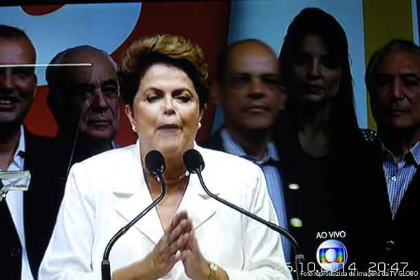 Com mais 51% dos votos “Dilma Rousseff”  é reeleita presidenta do Brasil