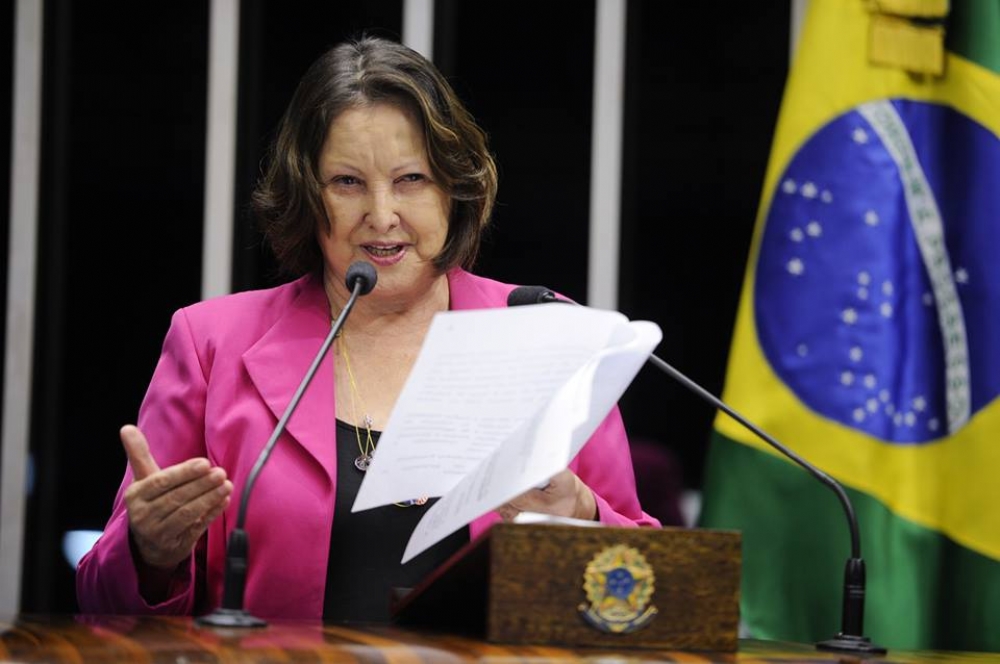Maria afirma que a cadeira azul do Senado está esperando por ela