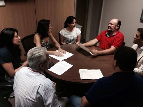 Servidores do MPU buscam apoio do deputado João Daniel para a mobilização nacional