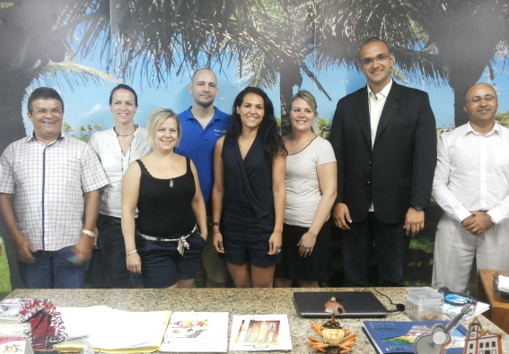 Setesp recebe Suecos que visitam Sergipe