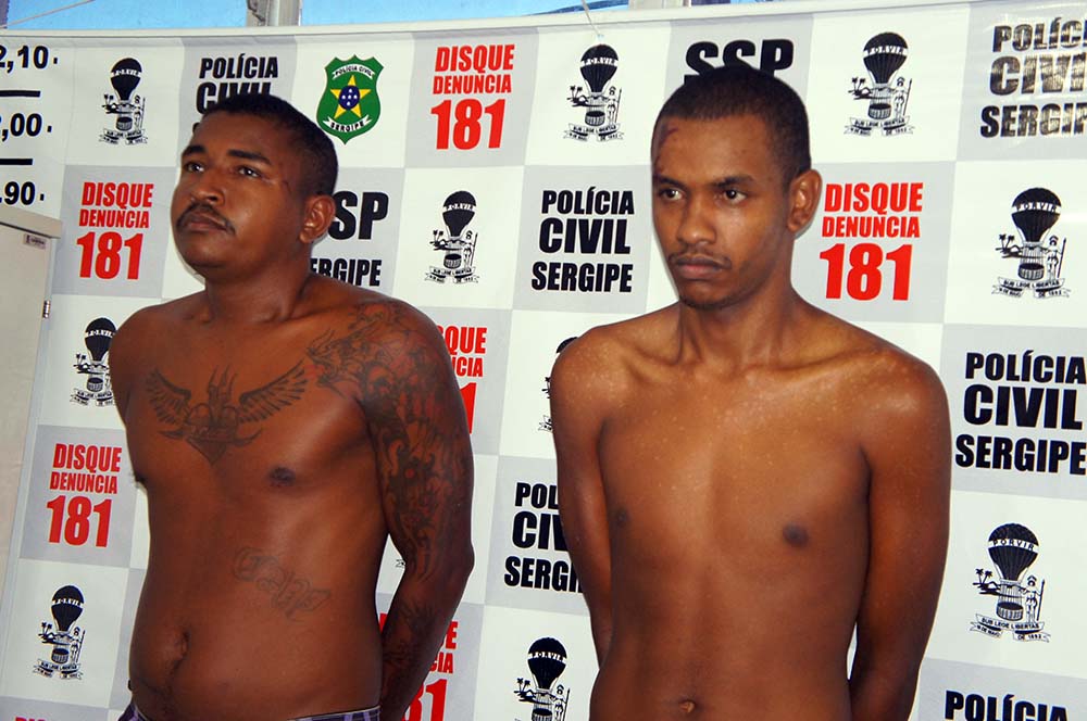 Acusados de homicídio e ocultação de cadáver são apresentados pelo DHPP