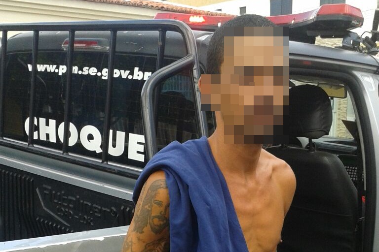 PM prende ladrão em 15 minutos após roubo de uma loja