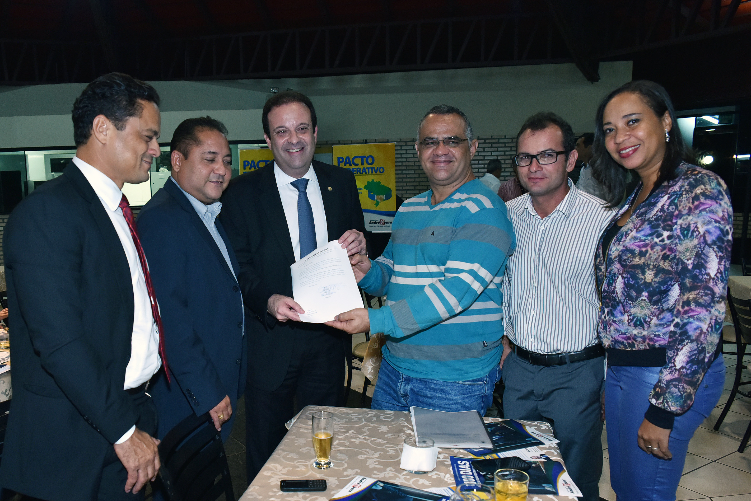 Deputado André Moura apoia as pautas legislativas de Policiais Militares