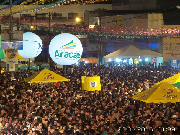 Tem mais Forró Caju neste final de semana “PROGRAMAÇÃO PARA TODOS OS GOSTOS”