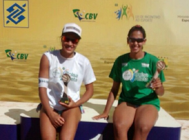 Duda e Tainá conquistam título do nacional sub 23