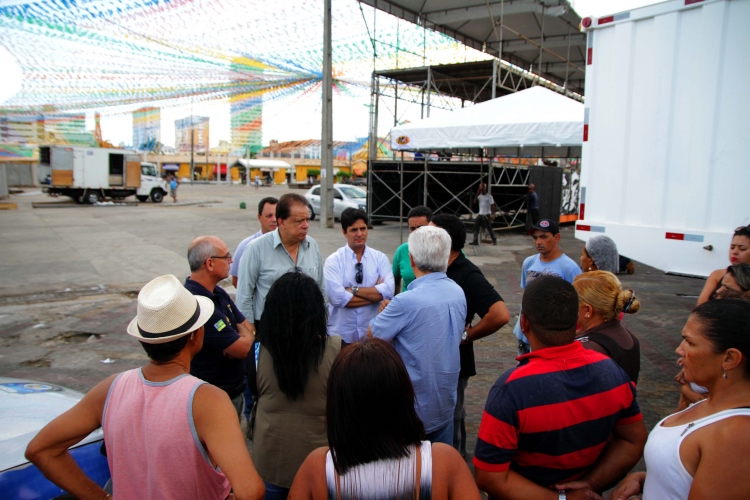 Comerciantes do Mercado serão prestigiados no Forró Caju