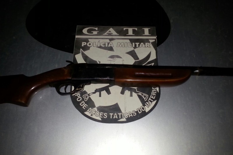 PM prende homem com escopeta em Propriá