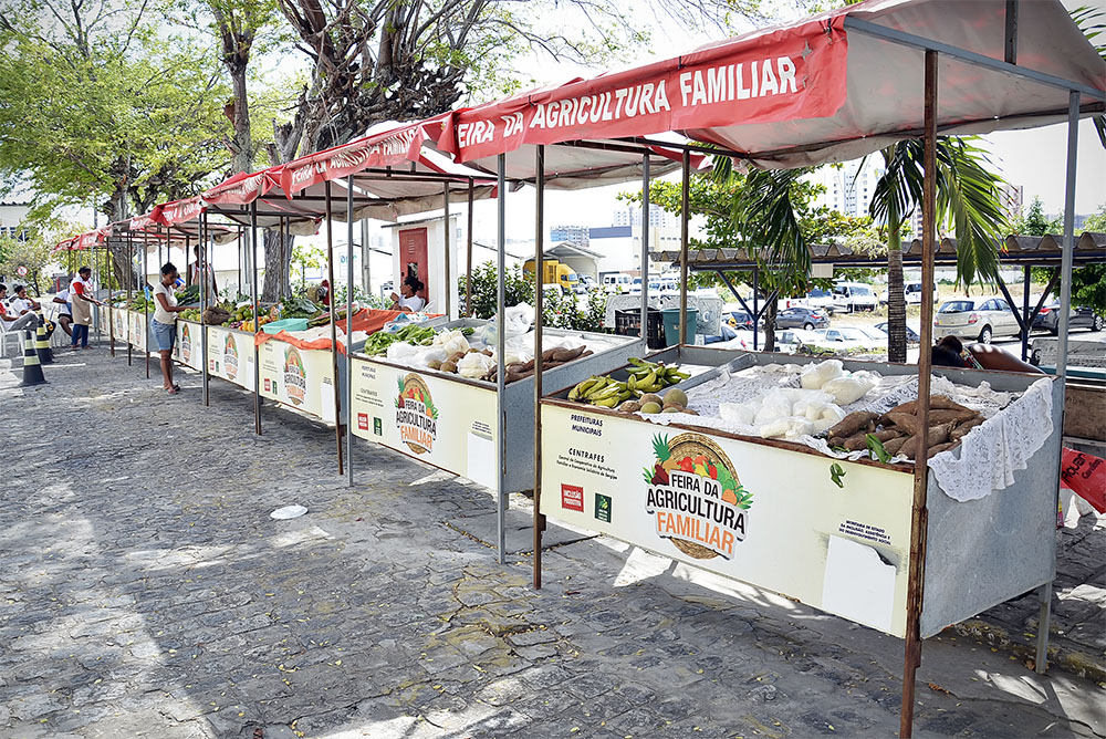 Feira da Agricultura Familiar acontece na Seed na sexta-feira dia 03