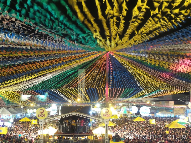 FORRÓ CAJU 2015: Fotos da 1ª NOITE  dia 19 de junho