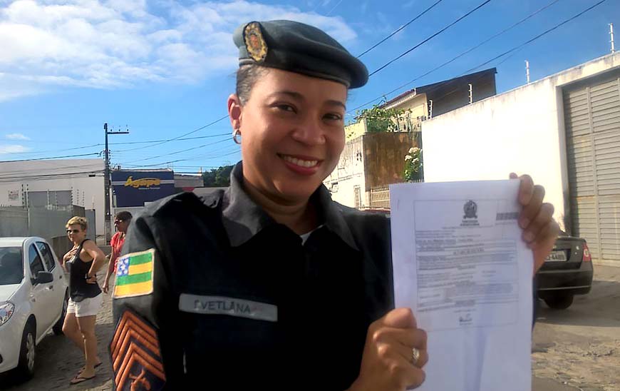 Justiça manda soltar a sargento Svetlana Barbosa