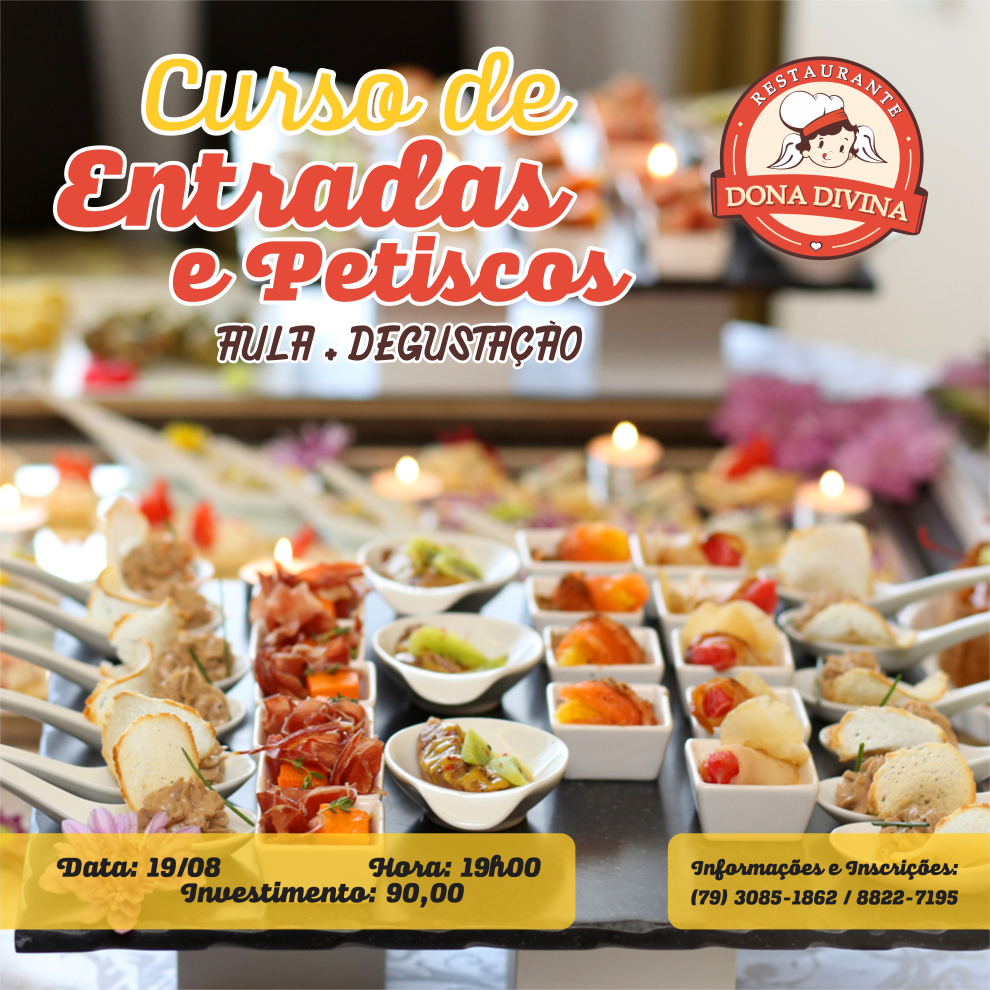 Curso de culinária ensina a organizar comemorações com receitas práticas