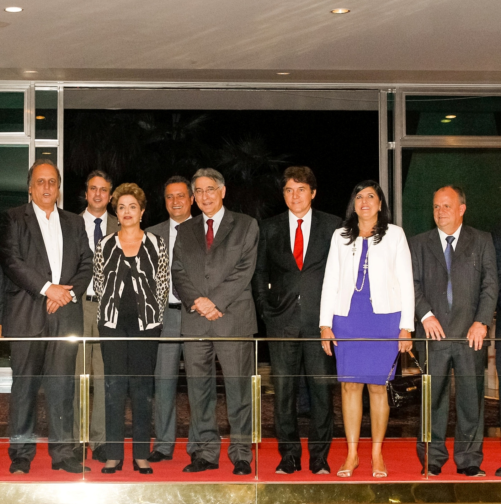Belivaldo Chagas participa de reunião com Dilma para discutir ajustes econômicos