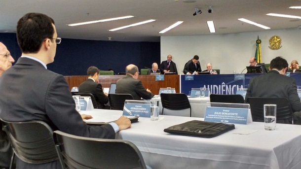 Deputado sergipano Georgeo Passos participa de audiência pública no STF sobre depósitos judiciais