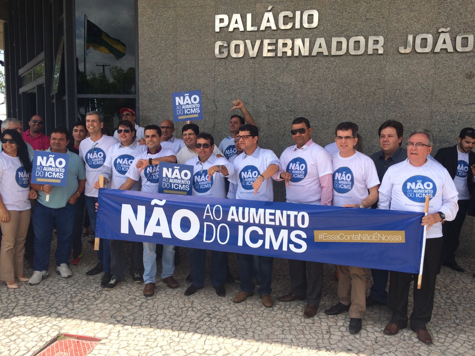Empresários vão a assembléia protestar contra aumento de ICMS