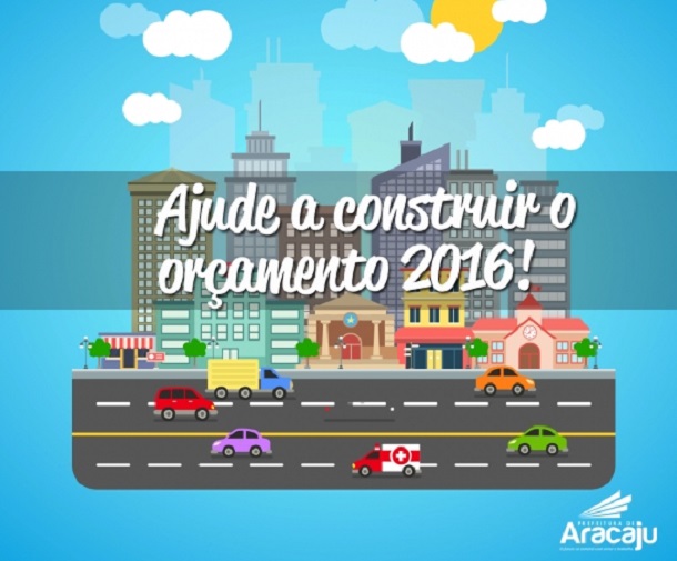 Prefeitura de Aracaju disponibiliza consulta online para o Orçamento 2016 até dia 23