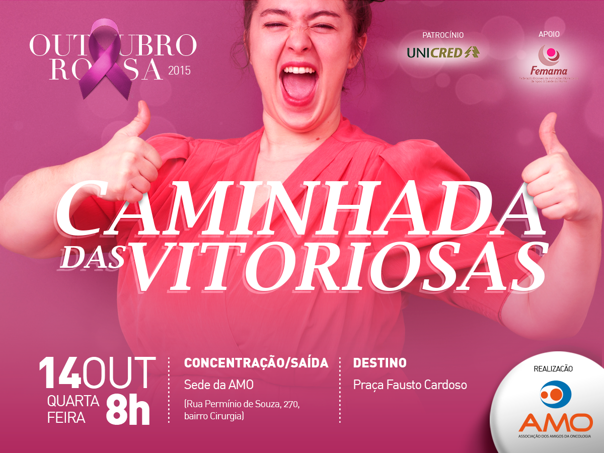 Caminhada das vitoriosas acontece nesta quarta-feira em Aracaju