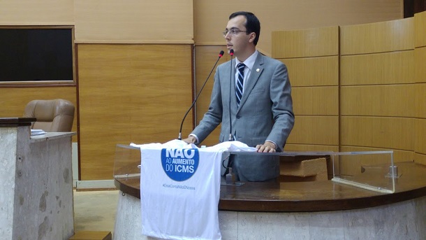 Deputado Georgeo Passos diz que aumento do ICMS foi um golpe contra o povo sergipano