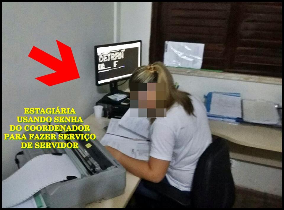 Servidores do Detran param nesta  quarta