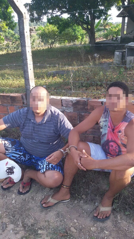 Presa dupla suspeita de roubo a chácaras em São Cristóvão
